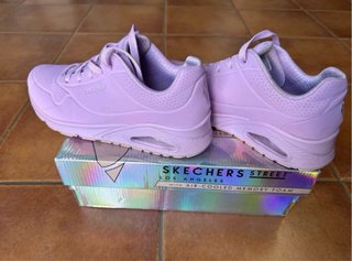 Skechers Street Morado/Rosa