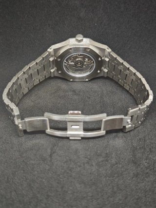 Seiko Mod Royal Oak Blanco White