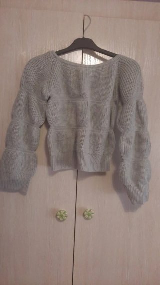 Jersey talla única mangas abullonadas