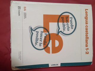 Libros de 2° bachillerato  y uno de 1° bachiller