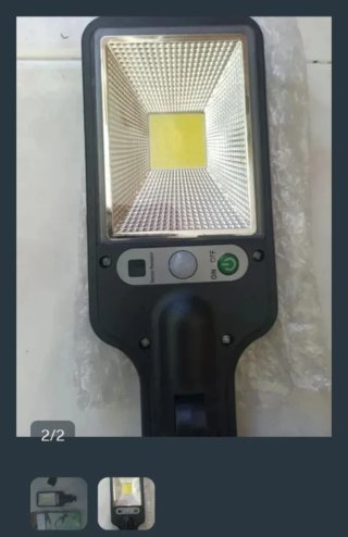 Farol LED Negro y Blanco