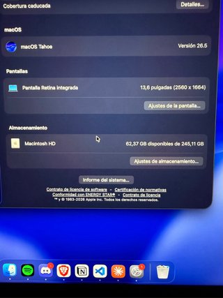 MacBook Air M3 Gris Espacial