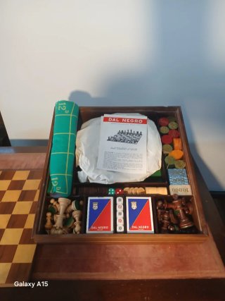 Set Lusso Giochi Tavolo Vintage