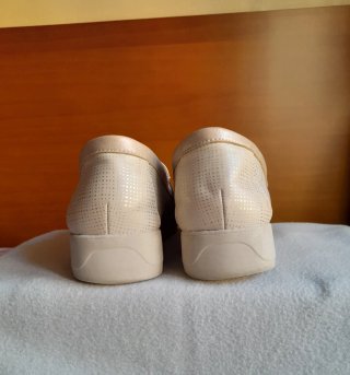 Zapatos beige primavera-verano