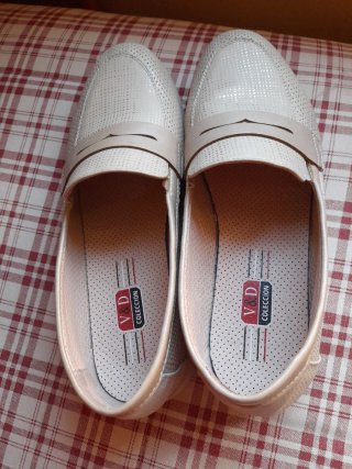 Zapatos beige primavera-verano