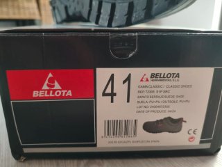 Zapatos de seguridad Bellota Talla 41