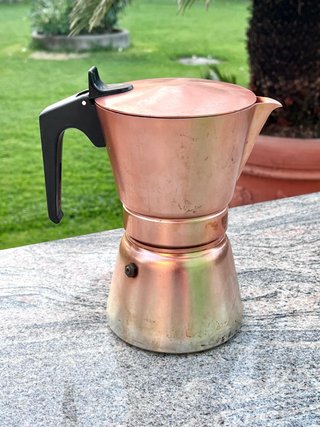 Caffettiera moka vintage 6 tazze