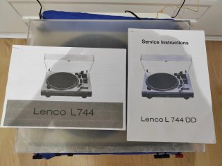 Tocadiscos Lenco L744D + Pickering 625DJ