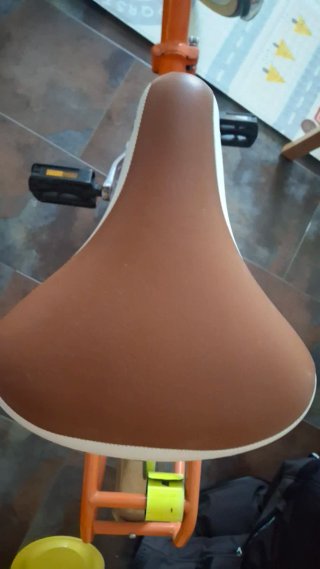 Bicicleta paseo Italia babina naranja