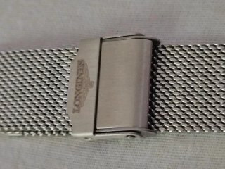 Cinturino Longines in maglia milanese