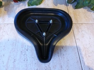 Sillín bicicleta estática negro