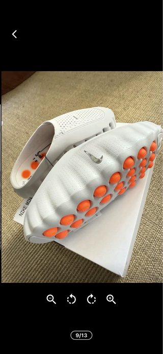 Chanclas Nike Pre-Mach Naranja/Blanco