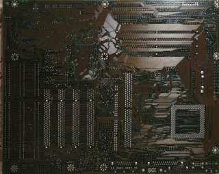 Placa base antigua Pentium I INTEL