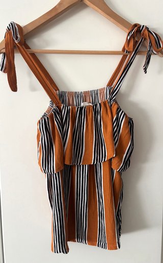 Conjunto Springfield Top y Short Rayas