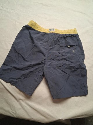 Bañador Munich Azul y Amarillo talla 14