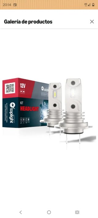 Kit Bombillas LED Coche Toplight 12V