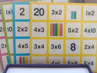 Juego de mesa Times Tables Lotto