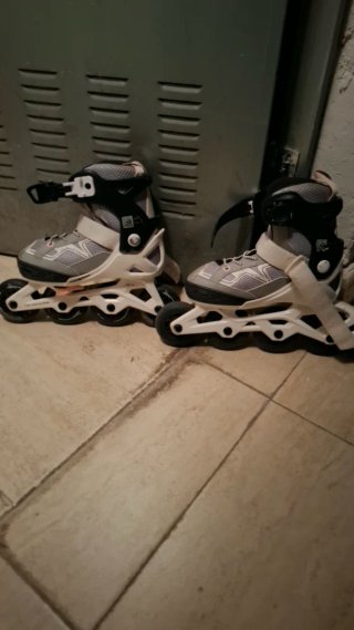 Patines en línea infantiles Oxelo talla 29 a 32.