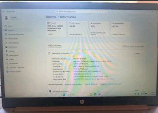 Ordenador portátil HP 255 G8 Ryzen 5 16GB RAM