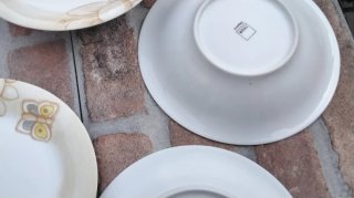 6 Piatti Thun Porcellana 21-27 cm