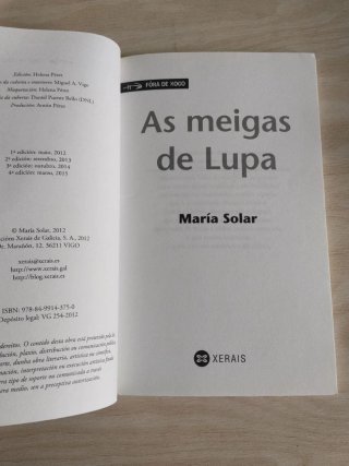Lote libros juveniles en galego