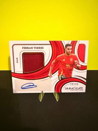 Cromo Ferran Torres 19/49 Immaculate