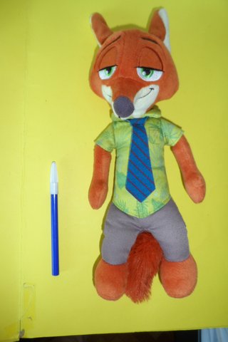 Peluche Nick Wilde Zootropolis Disney Parlante