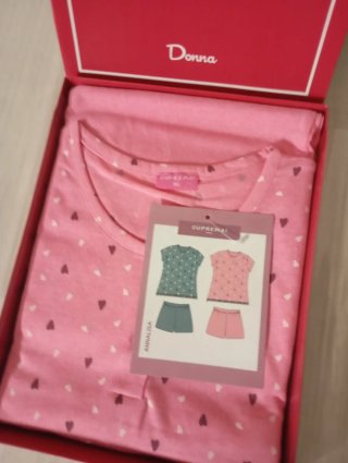 Pigiama Donna Cuoricini Rosa