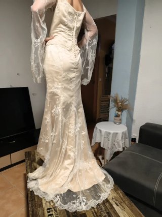 Vestido de Novia Encaje.