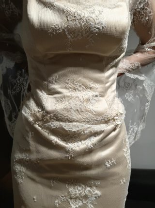 Vestido de Novia Encaje.