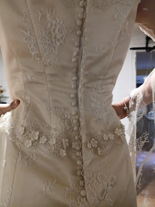 Vestido de Novia Encaje.