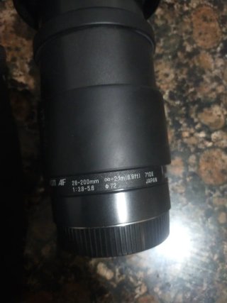 Objetivo Tamron 72mm UV