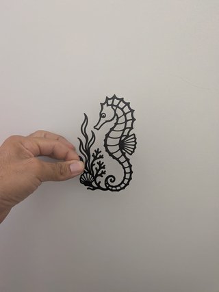 Cavalluccio marino stampa 3D per interruttore