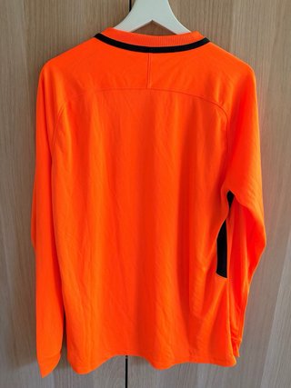 Camiseta Nike Manga Larga Naranja