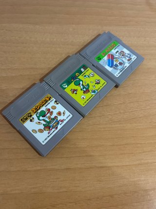 Dr. Mario y Yoshi's Egg  y yoshi cookies Game Boy