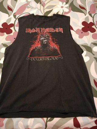 Metallica - Iron Maiden - shirt sin mangas