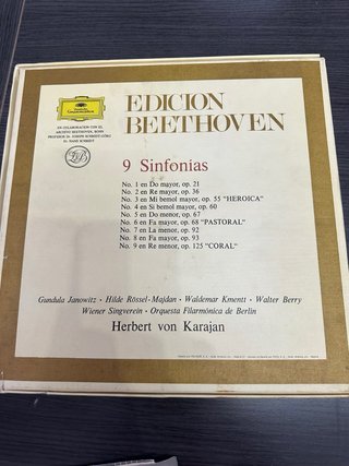 Caja Beethoven: 9 Sinfonías DG