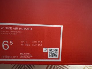 Nike Humara Talla 36.5 Azul Gris