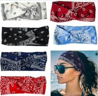 Diadema elástica bandana 6 unidades