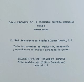 Gran Crónica de la Segunda Guerra Mundial. 3 vol.