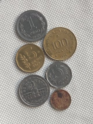 11 Monedas Antiguas Argentinas