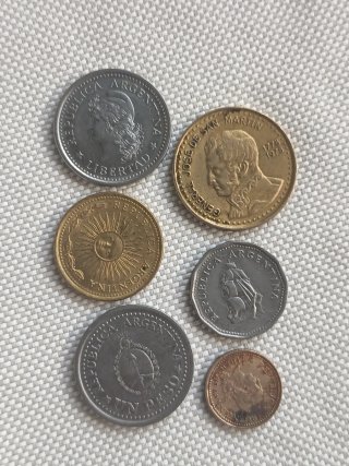 11 Monedas Antiguas Argentinas
