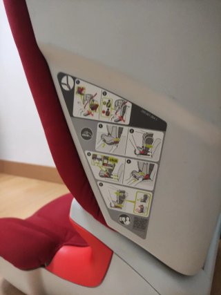 Silla de coche Britax Römer roja