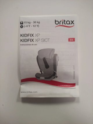 Silla de coche Britax Römer roja