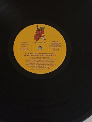 Vinilo Rock and Roll en Español - Los Milos