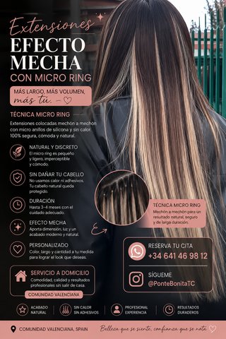 Alisados y Mechas a Domicilio