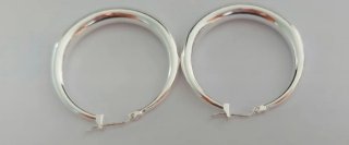 Pendientes aro de plata