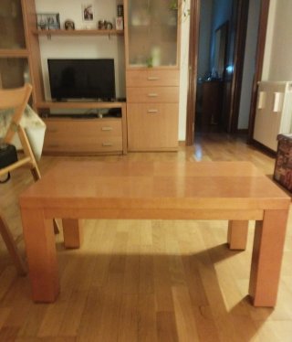 Mueble comedor, mesa centro y mesa
