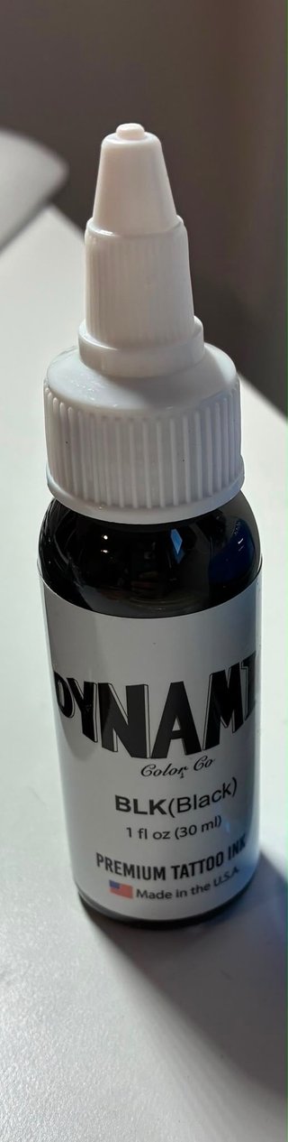Tinta de tatuaje Dynamic BLK(Black) 30ml
