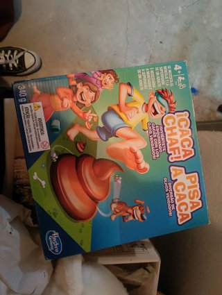 Juego de mesa ¡Caca Chaf! Pisa a Caca
